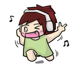 Cute Hui's daily life sticker #7895821