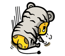 Pet apartment-scheming Tiger&Fat Giraffe sticker #7896000