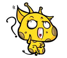 Pet apartment-scheming Tiger&Fat Giraffe sticker #7896002