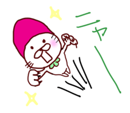 Little Red Strawberry Riding Hood Cat sticker #7896111