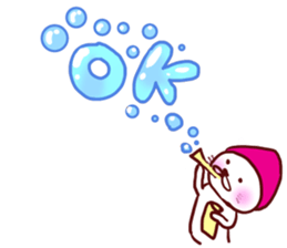 Little Red Strawberry Riding Hood Cat sticker #7896115