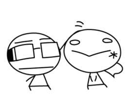 marumaru-sankaku sticker #7896346