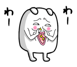 Very strange dog7 sticker #7896374