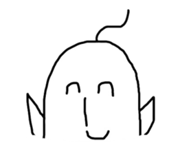 Nopperi-kun2 sticker #7896633