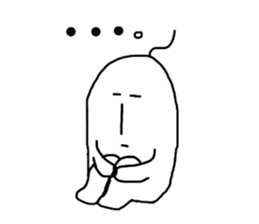 Nopperi-kun2 sticker #7896635