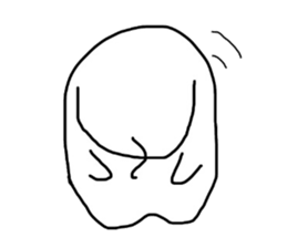 Nopperi-kun2 sticker #7896642