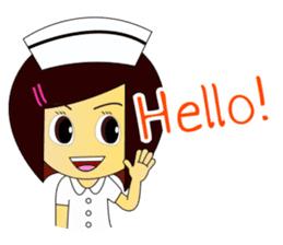Kwanjai the Ward Nurse V.2 (ENG Version) sticker #7897508
