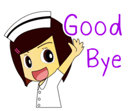 Kwanjai the Ward Nurse V.2 (ENG Version) sticker #7897509