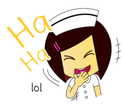 Kwanjai the Ward Nurse V.2 (ENG Version) sticker #7897513