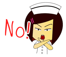 Kwanjai the Ward Nurse V.2 (ENG Version) sticker #7897516
