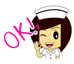 Kwanjai the Ward Nurse V.2 (ENG Version) sticker #7897517