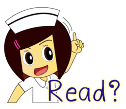 Kwanjai the Ward Nurse V.2 (ENG Version) sticker #7897519