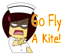 Kwanjai the Ward Nurse V.2 (ENG Version) sticker #7897523