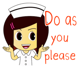 Kwanjai the Ward Nurse V.2 (ENG Version) sticker #7897526