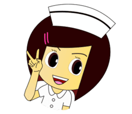 Kwanjai the Ward Nurse V.2 (ENG Version) sticker #7897527