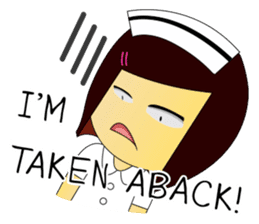 Kwanjai the Ward Nurse V.2 (ENG Version) sticker #7897529