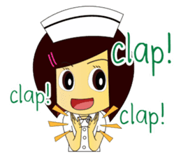 Kwanjai the Ward Nurse V.2 (ENG Version) sticker #7897530