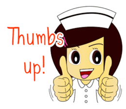 Kwanjai the Ward Nurse V.2 (ENG Version) sticker #7897531