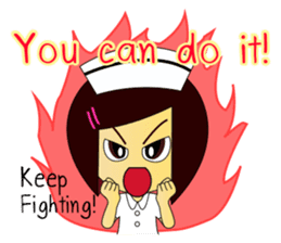 Kwanjai the Ward Nurse V.2 (ENG Version) sticker #7897532