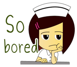 Kwanjai the Ward Nurse V.2 (ENG Version) sticker #7897536