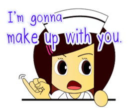 Kwanjai the Ward Nurse V.2 (ENG Version) sticker #7897539