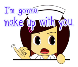 Kwanjai the Ward Nurse V.2 (ENG Version) sticker #7897539