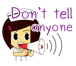 Kwanjai the Ward Nurse V.2 (ENG Version) sticker #7897543