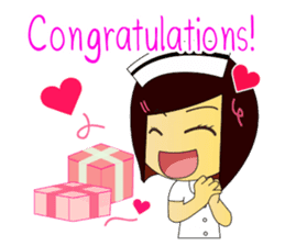 Kwanjai the Ward Nurse V.2 (ENG Version) sticker #7897544