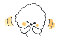Bichon Frise fluffy dogs sticker #7898533