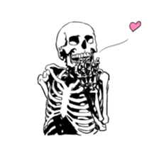 just bones4 sticker #7898828