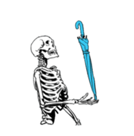 just bones4 sticker #7898830