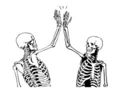 just bones4 sticker #7898831