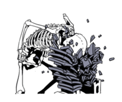 just bones4 sticker #7898844