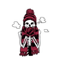 just bones4 sticker #7898848