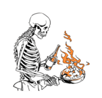 just bones4 sticker #7898849