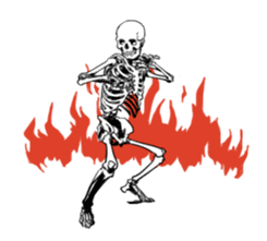 just bones4 sticker #7898850