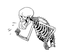 just bones4 sticker #7898856