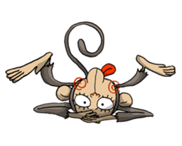 ELEGANT KIIMO Monkey sticker #7898873