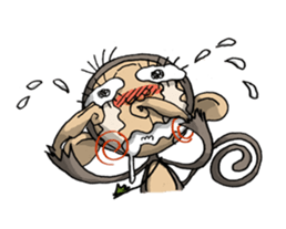 ELEGANT KIIMO Monkey sticker #7898903