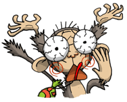 ELEGANT KIIMO Monkey sticker #7898907