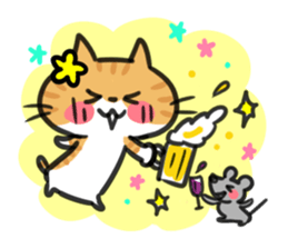 "Nyankorinzu" The Cats of daily sticker sticker #7898961