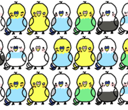 Usable parakeet sticker #7899267