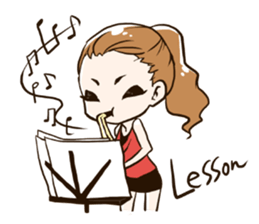 SaxGirl sticker #7899300