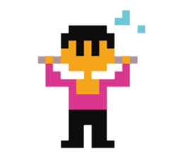 I like Pixcel sticker #7899310