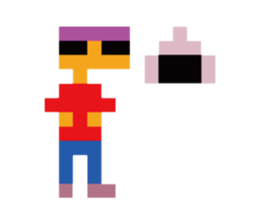I like Pixcel sticker #7899327
