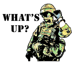 Combat soldier Ver.English sticker #7899429