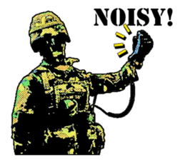 Combat soldier Ver.English sticker #7899430