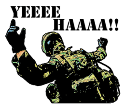 Combat soldier Ver.English sticker #7899436