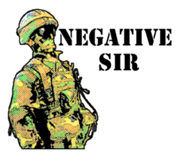 Combat soldier Ver.English sticker #7899439