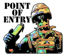 Combat soldier Ver.English sticker #7899443